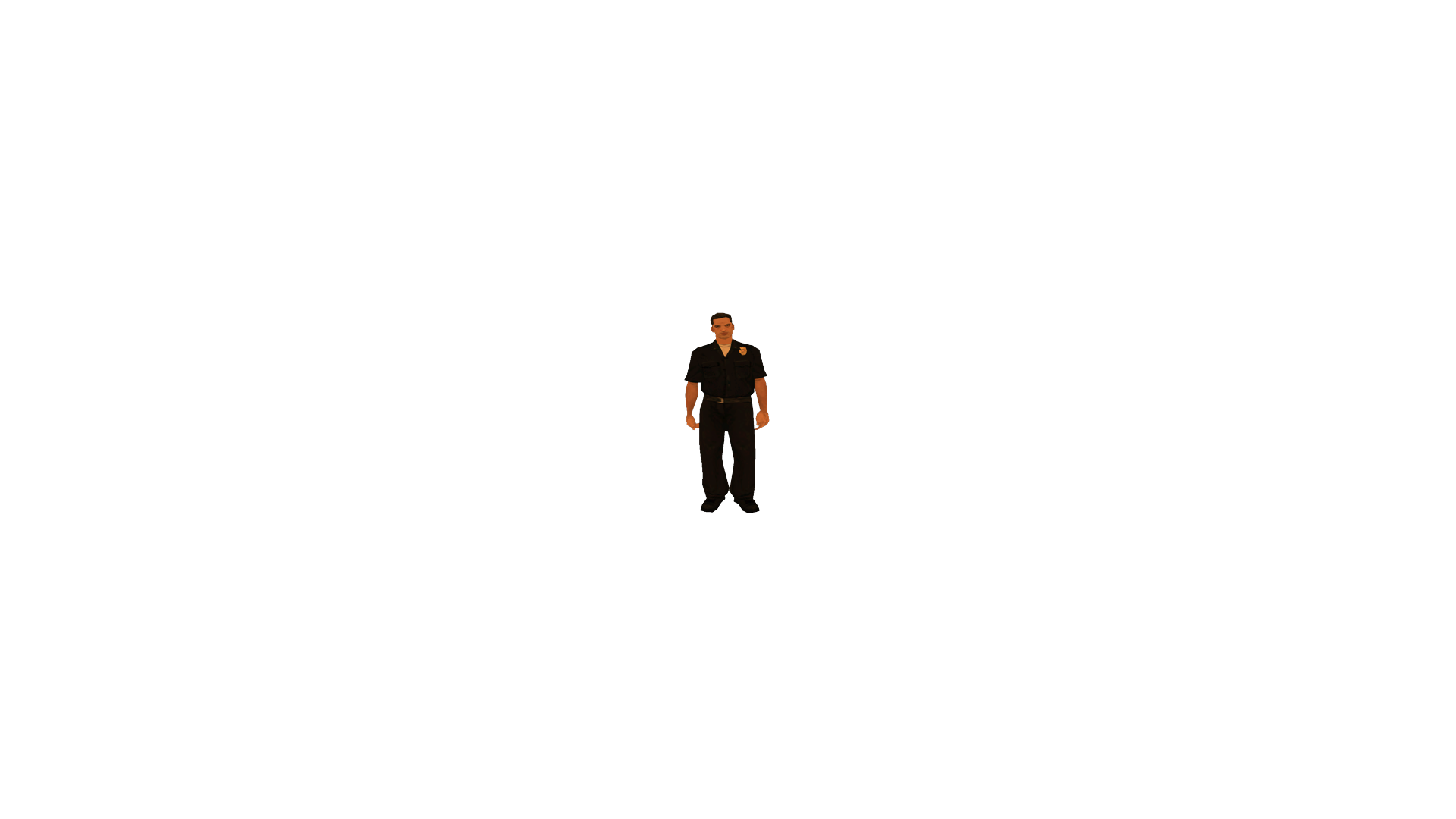 Los Santos Police Officer (Without gun holster)