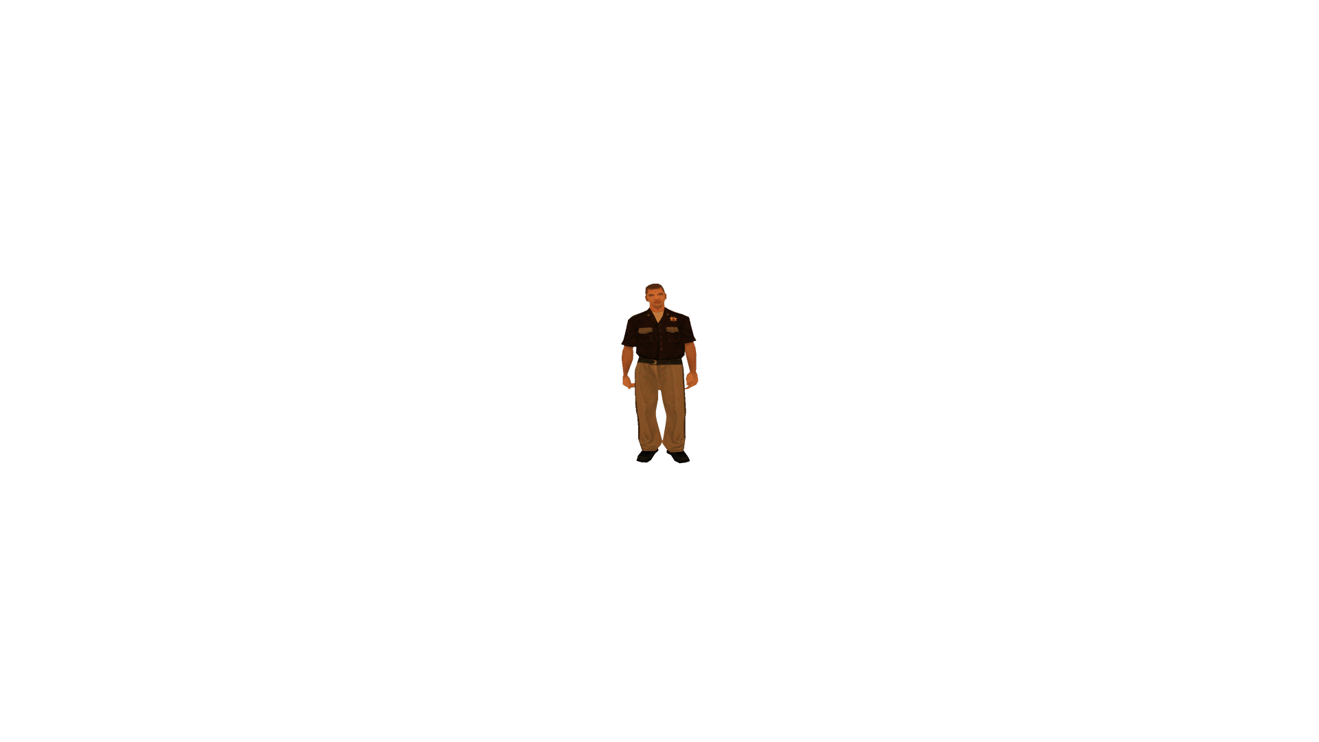Country Sheriff (Without hat)