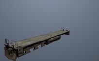 Freight Flat Trailer (Train)